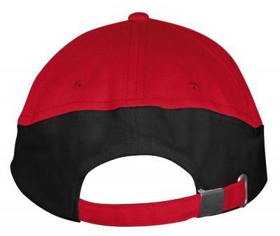 Бейсболка Booster, красная с черным, изображение 3