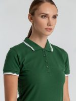 Рубашка поло женская Practice Women 270, зеленая с белым, изображение 5
