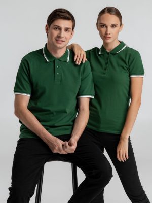Рубашка поло женская Practice Women 270, зеленая с белым, изображение 6