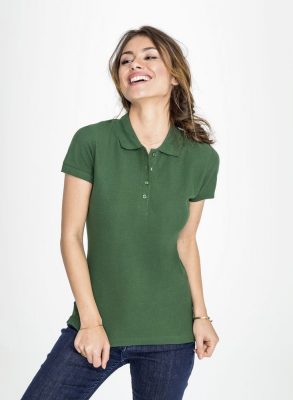 Рубашка поло женская Passion 170, ярко-зеленая, изображение 4