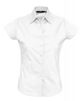Рубашка женская с коротким рукавом Excess, белая, изображение 1