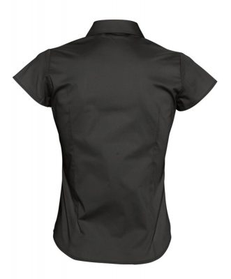 Рубашка женская с коротким рукавом Excess, черная, изображение 2