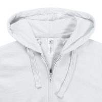 Толстовка женская Hooded Full Zip белая, изображение 4