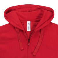 Толстовка женская Hooded Full Zip красная, изображение 4