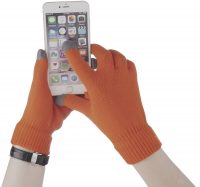 Сенсорные перчатки Scroll, оранжевые, изображение 2