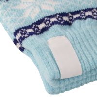 Сенсорные перчатки Snowflake, голубые, изображение 3