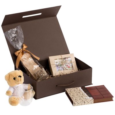 Коробка Case, подарочная, коричневая, изображение 2