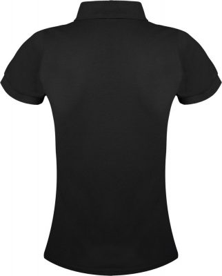Рубашка поло женская Prime Women 200 черная, изображение 2