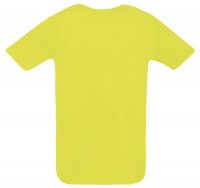 Футболка унисекс Sporty 140, желтый неон, изображение 2