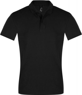 Рубашка поло мужская Perfect Men 180 черная, изображение 1