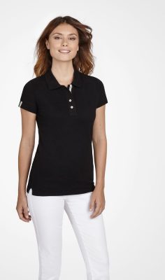 Рубашка поло женская Portland Women 200 черная, изображение 6