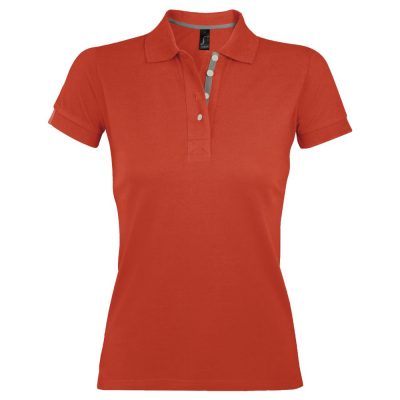 Рубашка поло женская Portland Women 200 оранжевая, изображение 1