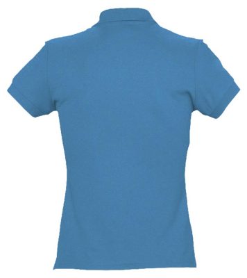 Рубашка поло женская Passion 170, ярко-бирюзовая, изображение 2