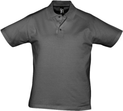 Рубашка поло мужская Prescott Men 170, темно-серая, изображение 1