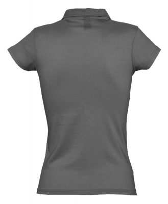 Рубашка поло женская Prescott Women 170, темно-серая, изображение 2