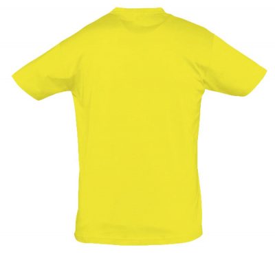 Футболка Regent 150, желтая (лимонная), изображение 2