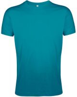 Футболка мужская приталенная Regent Fit 150, винтажный синий, изображение 1