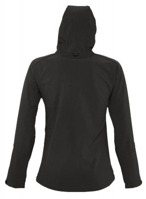 Куртка женская с капюшоном Replay Women, черная, изображение 2