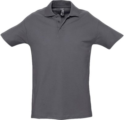 Рубашка поло мужская Spring 210, темно-серая, изображение 1
