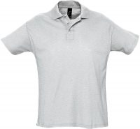 Рубашка поло мужская Summer 170, светло-серый меланж, изображение 1