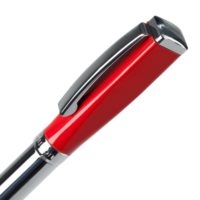 Ручка шариковая Bison, красная, изображение 6