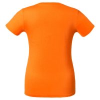 Футболка женская T-bolka Lady, оранжевая, изображение 2