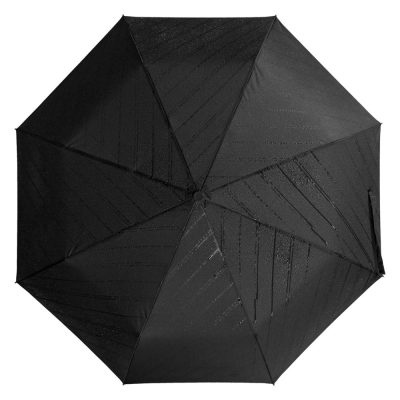 Складной зонт Magic с проявляющимся рисунком, черный, изображение 1
