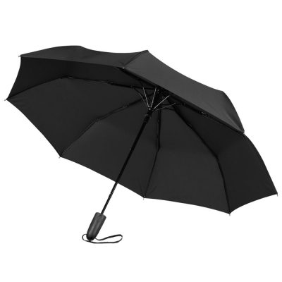 Складной зонт Magic с проявляющимся рисунком, черный, изображение 3