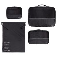 Дорожный набор сумок noJumble 4 в 1, черный, изображение 2