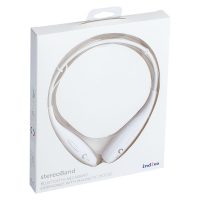 Bluetooth наушники stereoBand, белые, изображение 6