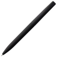 Ручка шариковая Pin Soft Touch, черная, изображение 4