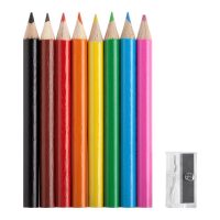 Набор Hobby с цветными карандашами и точилкой, красный, изображение 3