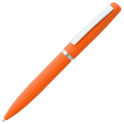 Ручка шариковая Bolt Soft Touch, оранжевая, изображение 1