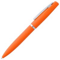 Ручка шариковая Bolt Soft Touch, оранжевая, изображение 2
