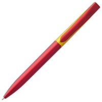 Ручка шариковая Pin Fashion, красно-желтый металлик, изображение 4