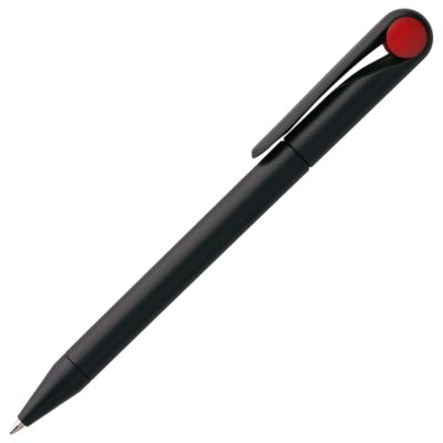 Ручка шариковая Prodir DS1 TMM Dot, черная с красным, изображение 2