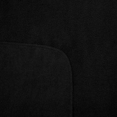 Флисовый плед Warm&Peace, черный, изображение 3