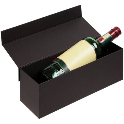 Коробка под бутылку Color Jacket, черная, изображение 3