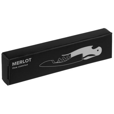 Нож сомелье Merlot, черный, изображение 3