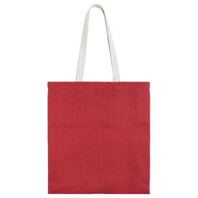Холщовая сумка на плечо Juhu, красная, изображение 3