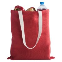 Холщовая сумка на плечо Juhu, красная, изображение 4