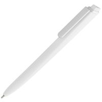 Ручка шариковая Pigra P02 Mat, белая, изображение 1