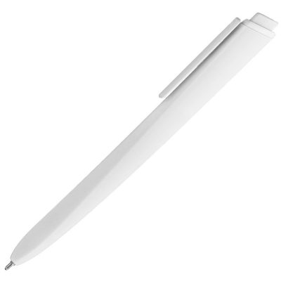 Ручка шариковая Pigra P02 Mat, белая, изображение 3
