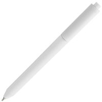 Ручка шариковая Pigra P03 Mat, белая, изображение 2
