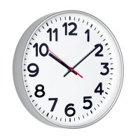 Часы настенные ChronoTop, серебристые, изображение 2