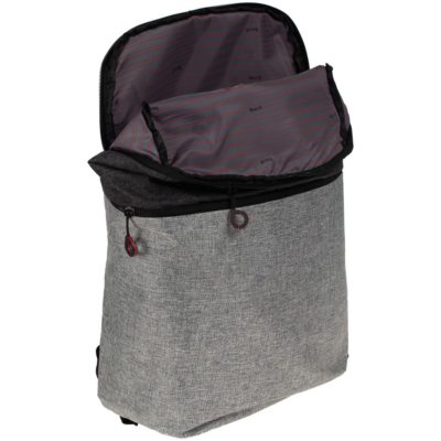 Рюкзак для ноутбука Argentum, серый с темно-серым, изображение 4