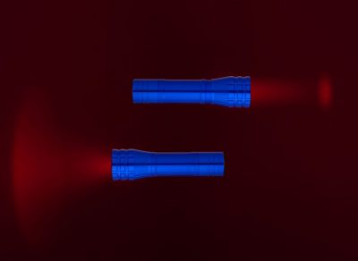 Фонарик с фокусировкой луча Beaming, синий, изображение 4