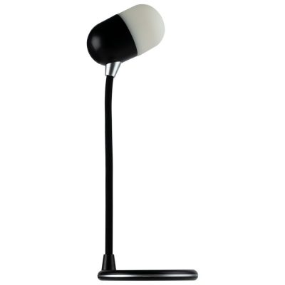 Лампа с колонкой и беспроводной зарядкой lampaTon, черная, изображение 6