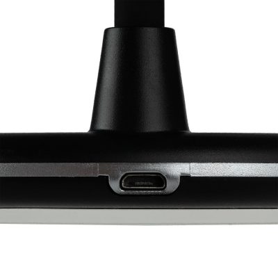 Лампа с колонкой и беспроводной зарядкой lampaTon, черная, изображение 8