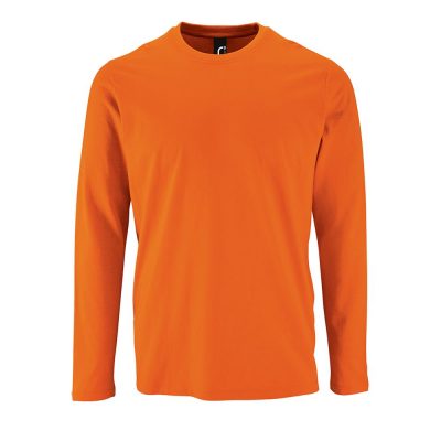 Футболка с длинным рукавом Imperial LSL Men, оранжевая, изображение 1